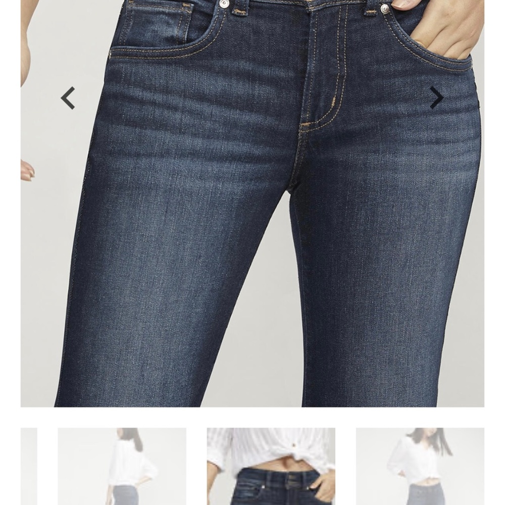 Silver Jeans Mid Rise Trousers NWT